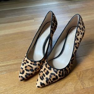 Leopard print Jessica Simpson heels